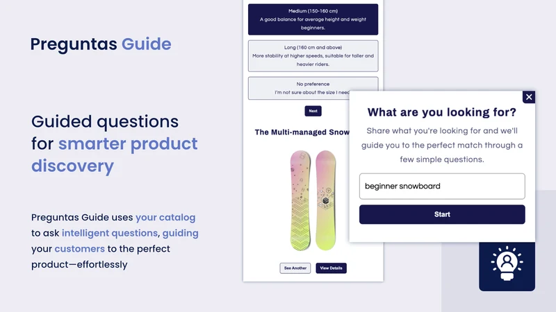 Preguntas AI‑Shopping Guide