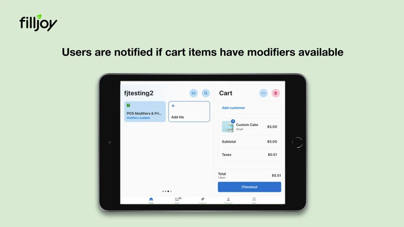 Medley: Modifiers for POS