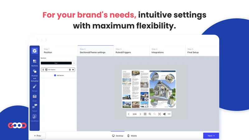 GA: PDF Catalog + PDF FlipBook