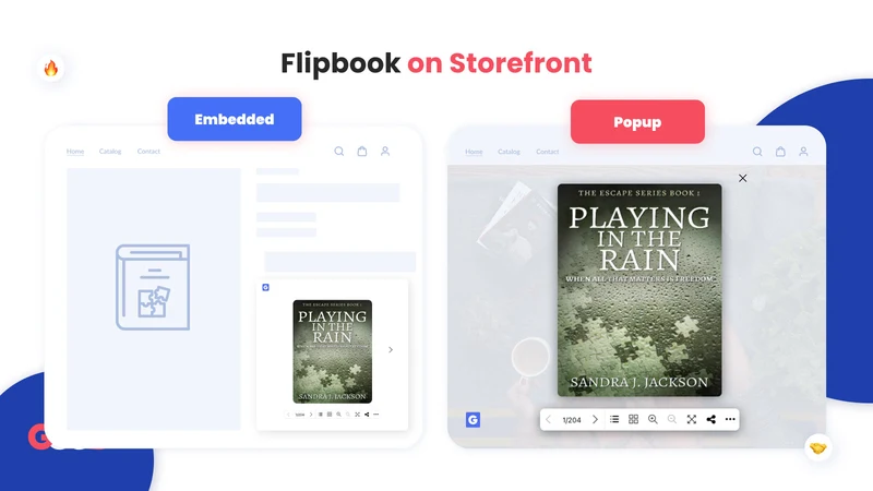 GA: PDF Catalog + PDF FlipBook