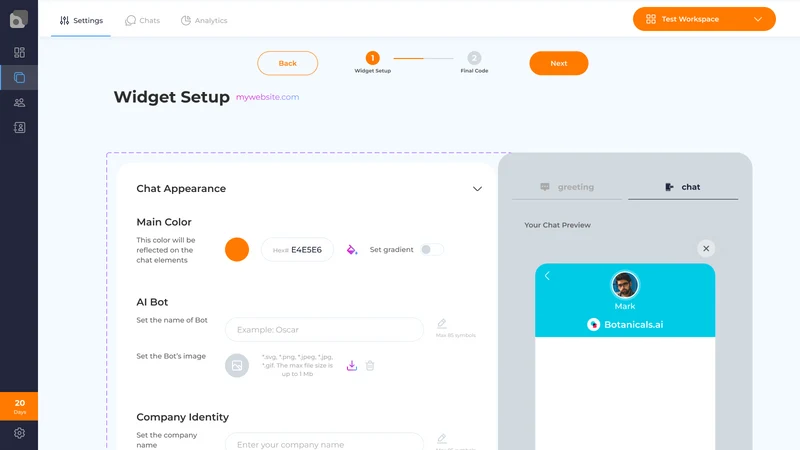 Oscar Chat AI Bots & Live Chat