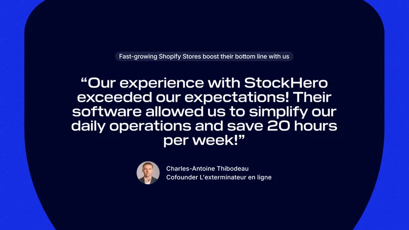 StockHero Material Inventory