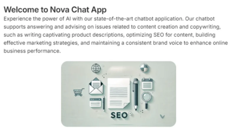 Nova Chatbot