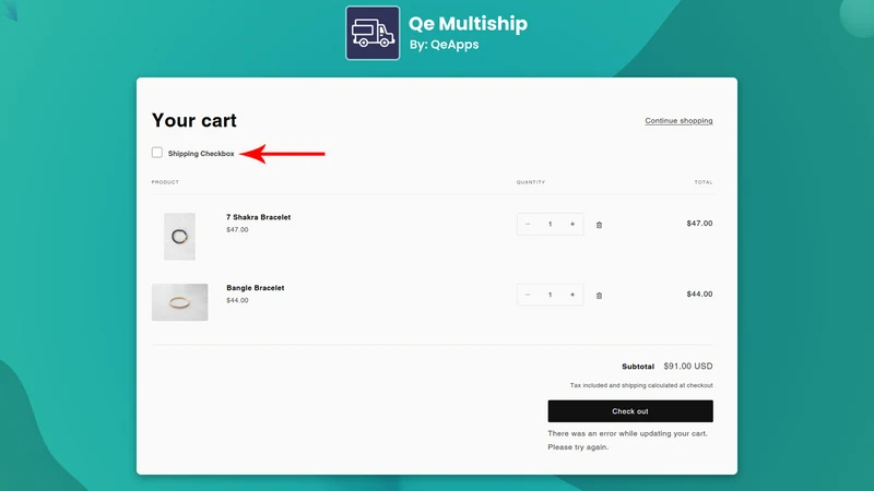 Multiship ‑ Ship Multi Address