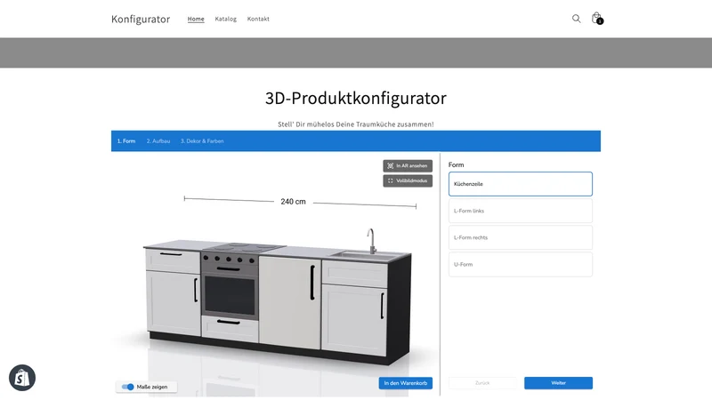 K3 Product Configurator