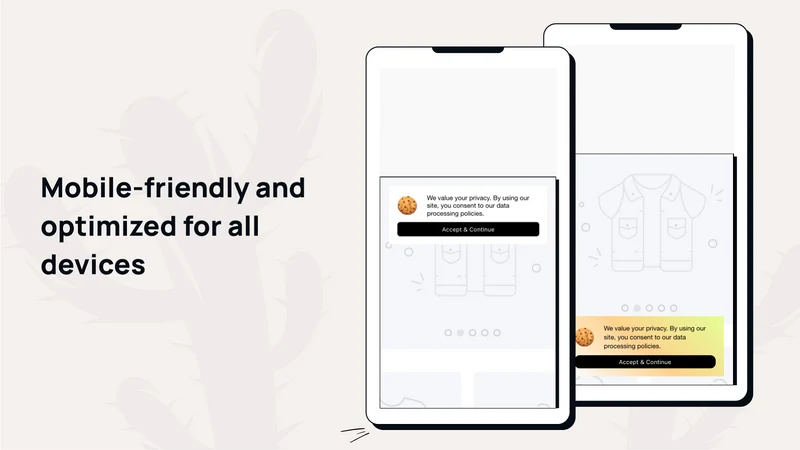 K: GDPR Cookie Consent Banner