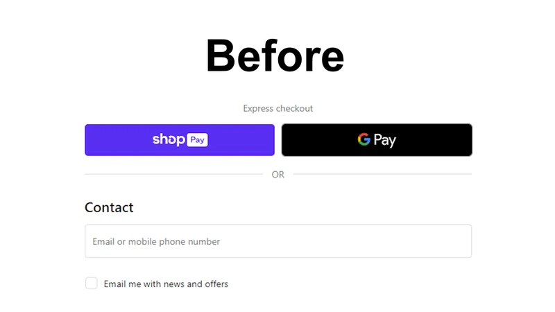 HX: Hide Express Payments