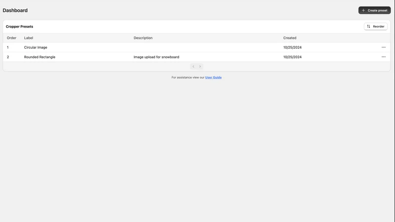 Croppy: Crop and Upload Images