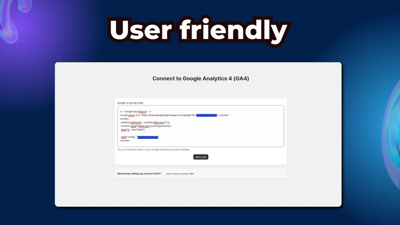 google analytics connector