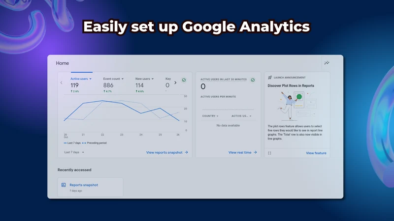 google analytics connector