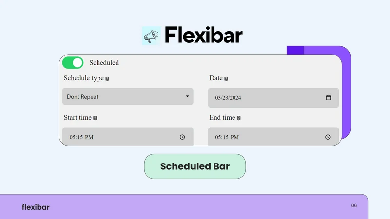 FlexiBar: Sales Bar & Bundles