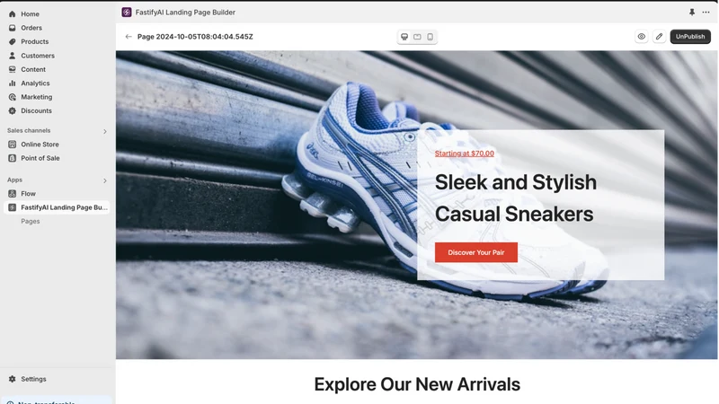 FastifyAI: Landing Page & Blog