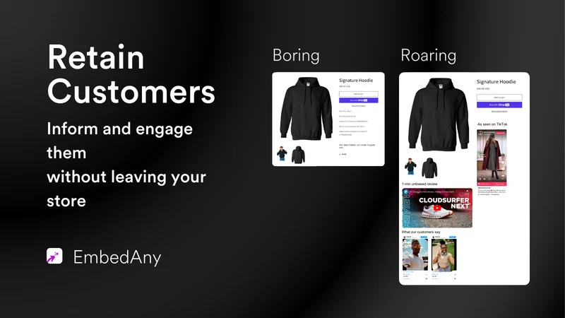 EmbedAny Social Media w/ Link