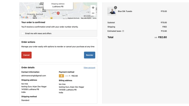 Customer Order Manager ‑ CZ