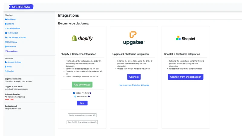 Chaterimo: GenAI‑powered chat