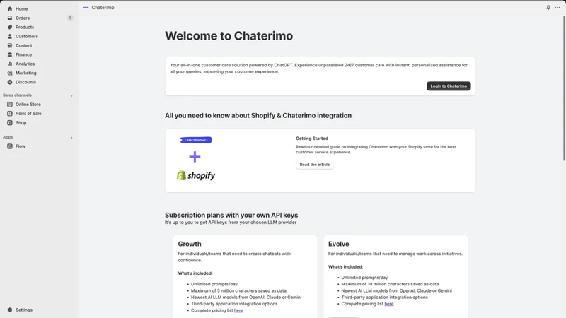 Chaterimo: GenAI‑powered chat