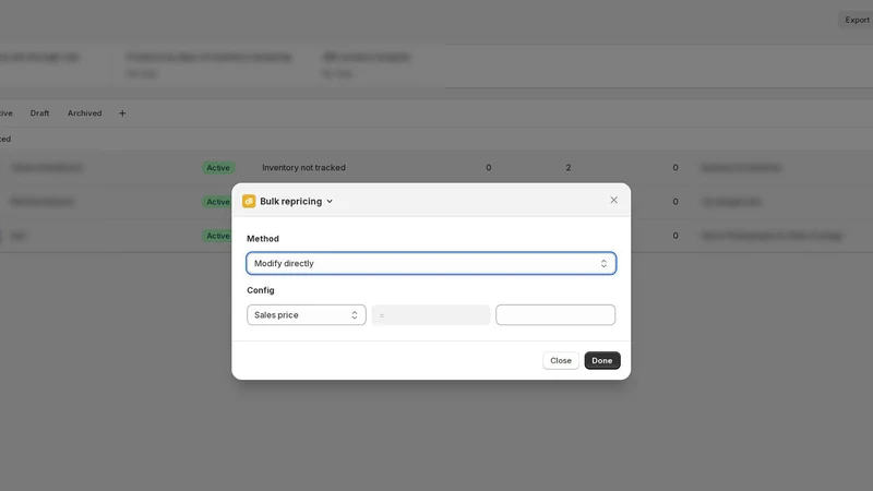Bulkite ‑Bulk Price Editor App
