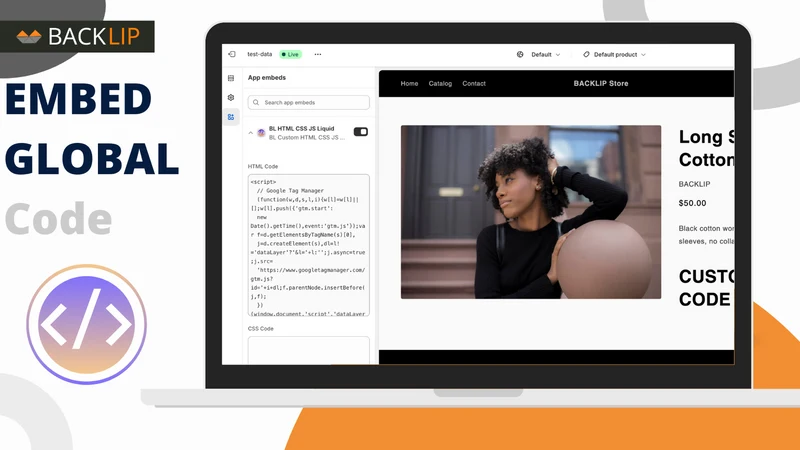 BL Custom HTML CSS JS Liquid