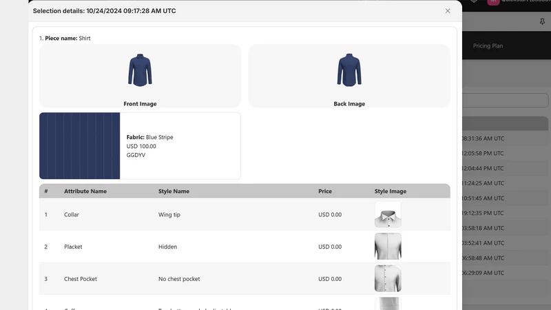 Mirrorsize‑3D Configurator