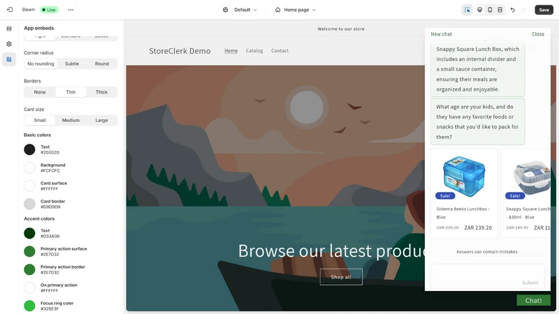 StoreClerk: AI Sales & Support