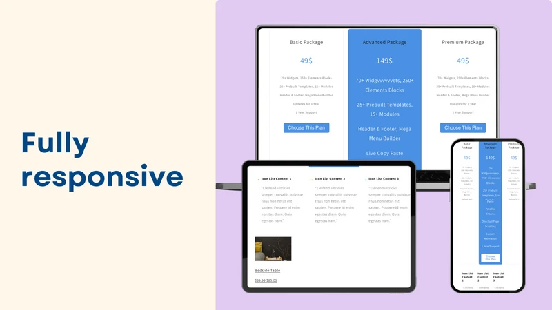 MAS page builder