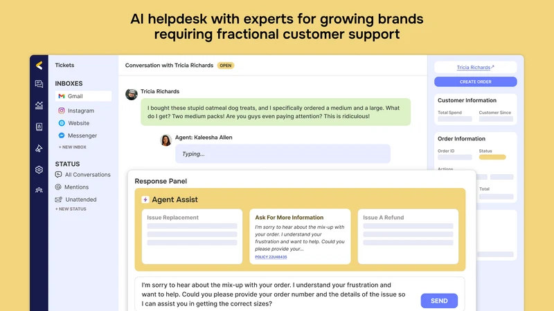 Kim‑Managed AI Native Support