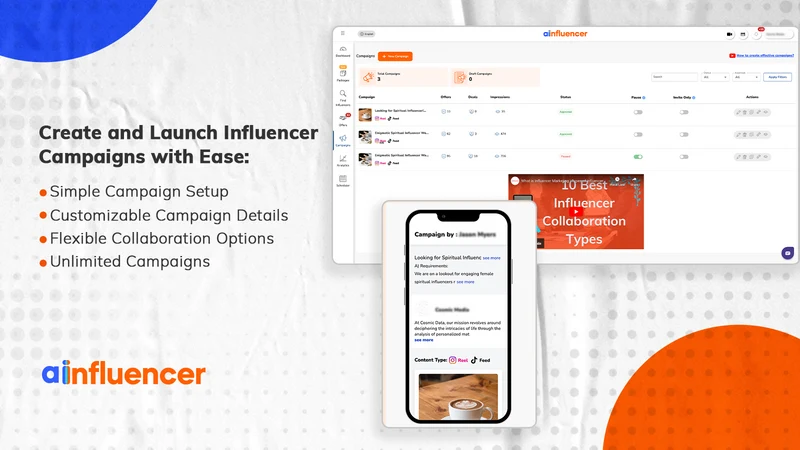 Ainfluencer: Affiliate Program