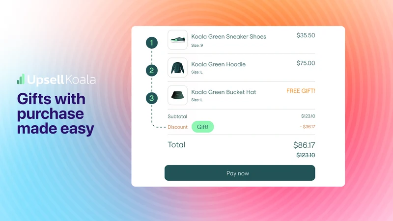 Koala Upsell Free Gift & BOGO