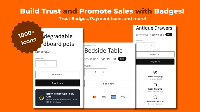 Hoppy Trust Badges & Icons