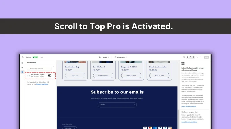 GS: Scroll to Top Pro