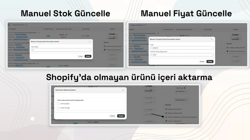 Trendyol Pazaryeri Entegrasyon