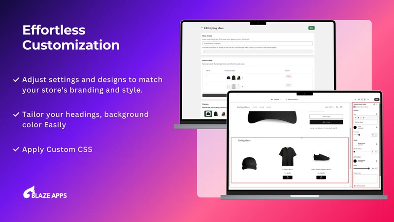 Blaze Product Addons (add‑ons)