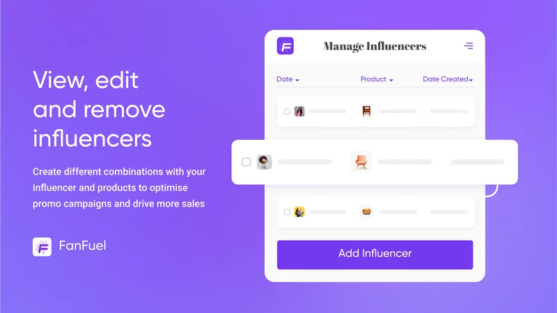 FanFuel ‑ Influencer Banner