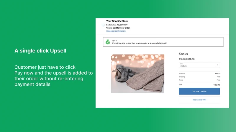 CK: Post Purchase Upsell