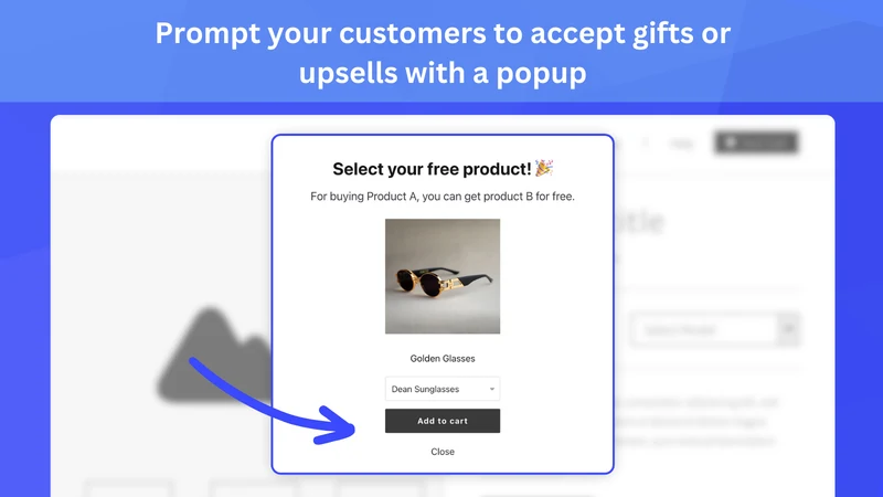Vex Auto Add To Cart Free Gift
