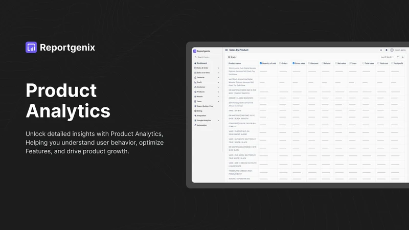 ReportGenix ‑ AI Analytics