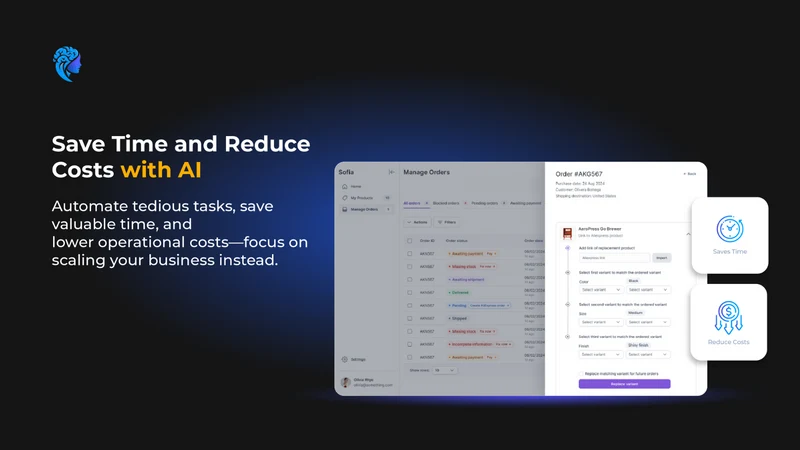 Sofia ‑ AI Landing Pages