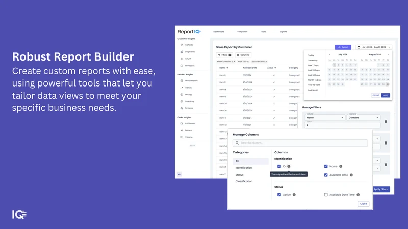 ReportIQ | Actionable Data