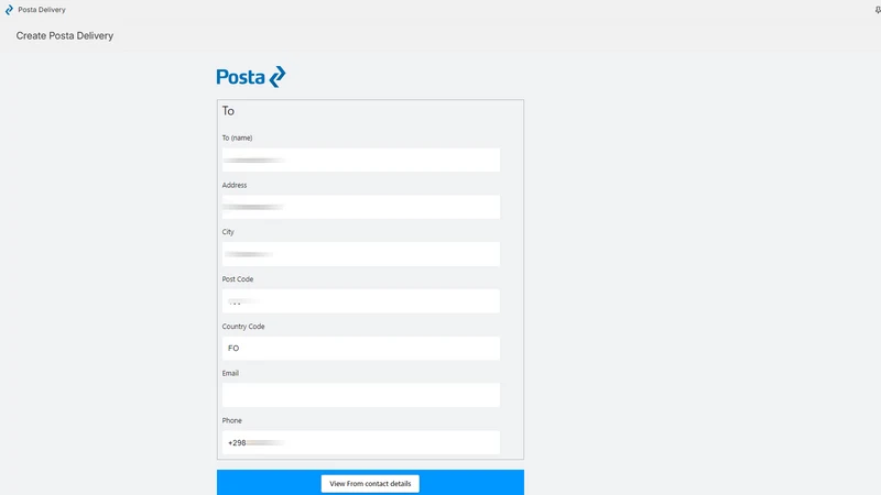 Posta Delivery