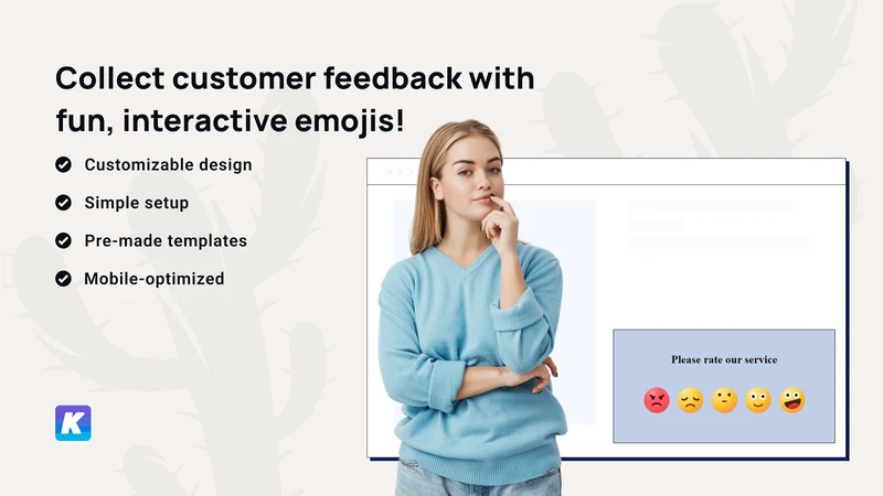 K: Emoji Form + Reviews&Rating