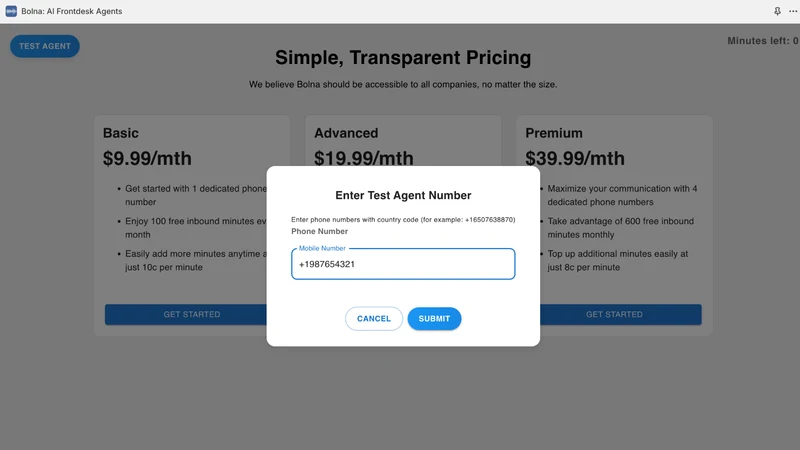 Bolna: AI Frontdesk Agents