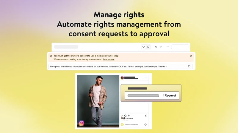 Shoppable Galleries Feed & UGC