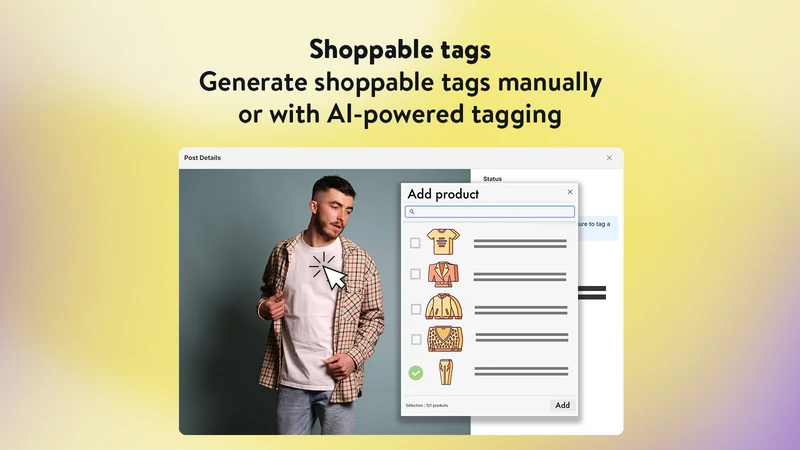 Shoppable Galleries Feed & UGC