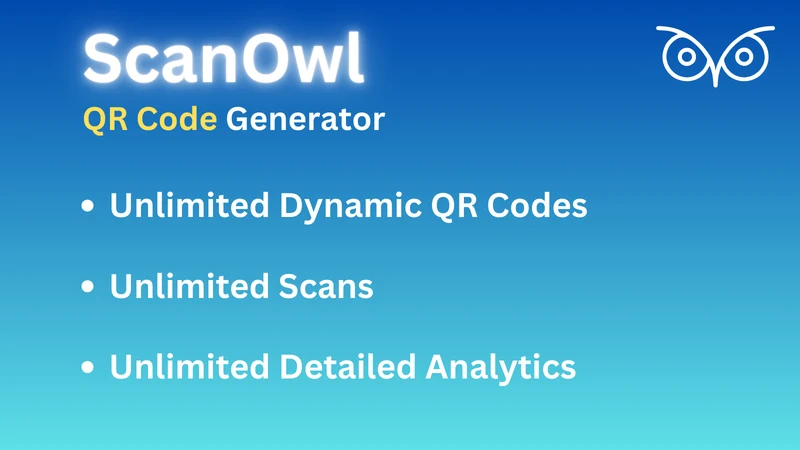ScanOwl ‑ QR Code Generator