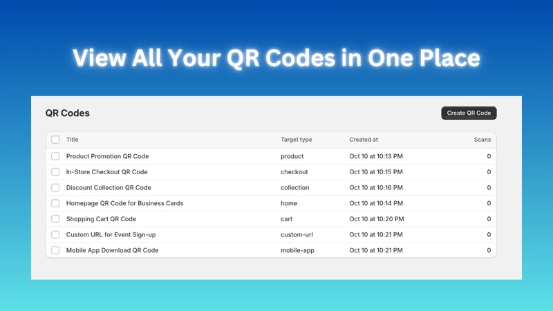 ScanOwl ‑ QR Code Generator