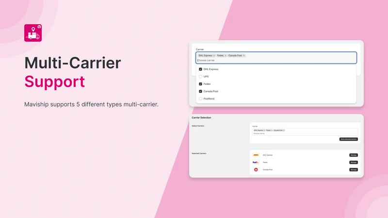 Shipping Rates — MaveShip