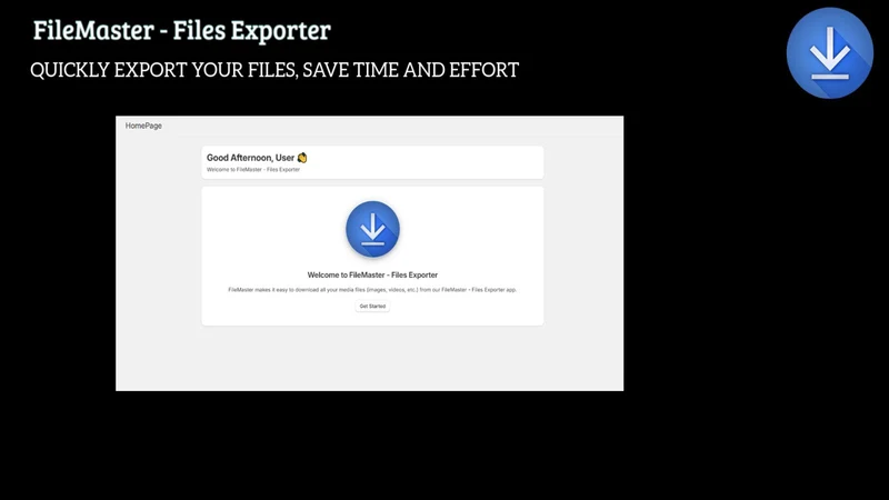 FileMaster ‑ Files Exporter