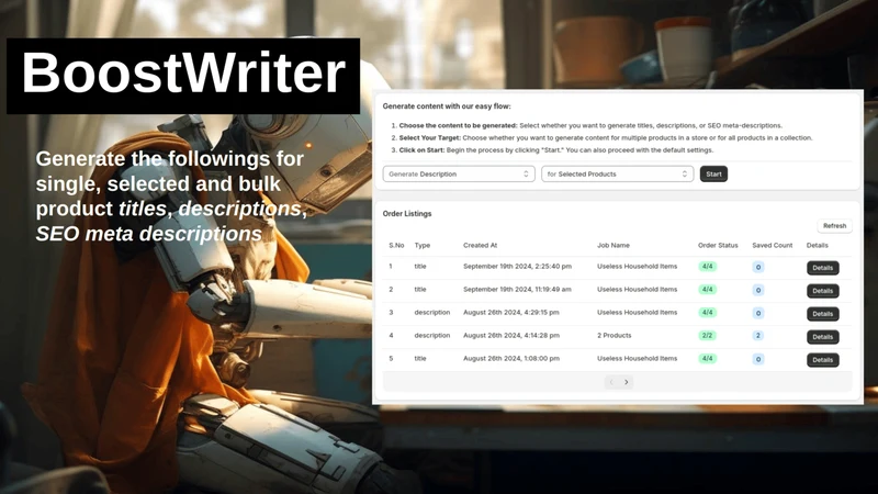 AI BoostWriter
