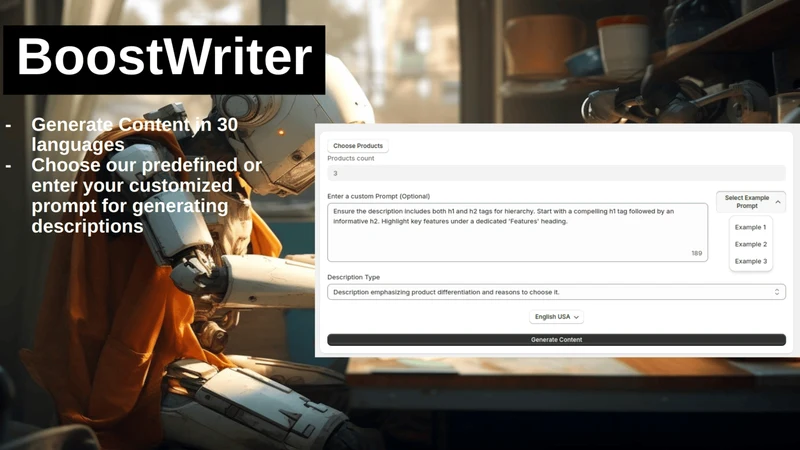 AI BoostWriter