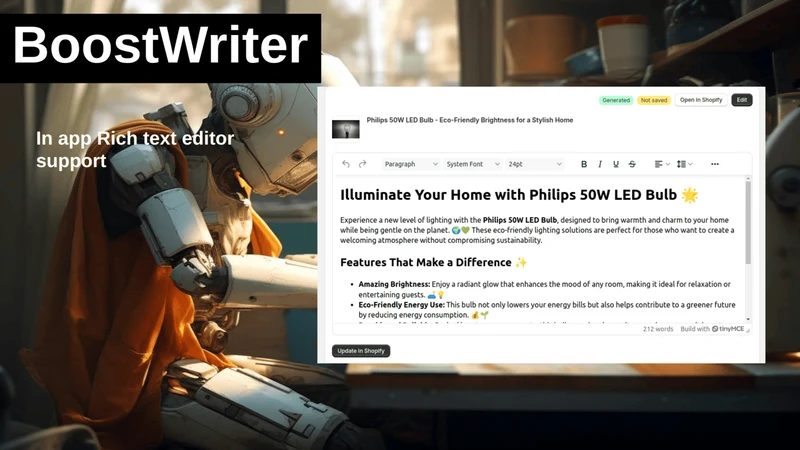AI BoostWriter